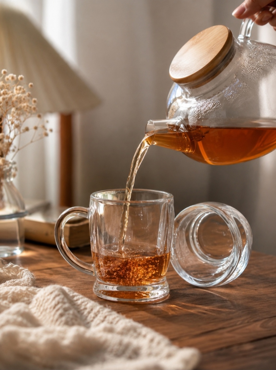 نیم لیوان ۶ عددی شیشه ای مدل حیات (زنگان)